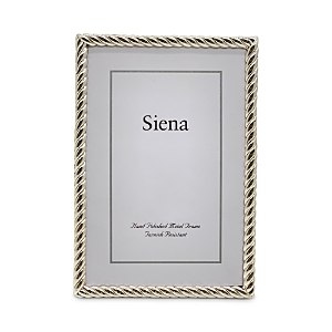 Siena Silver Rope 5 X 7 Picture Frame