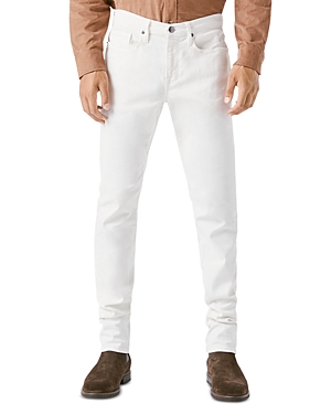 Frame L'Homme Slim Fit White Jeans