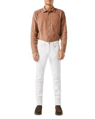 L'Homme Slim Fit Jeans in Whisper White