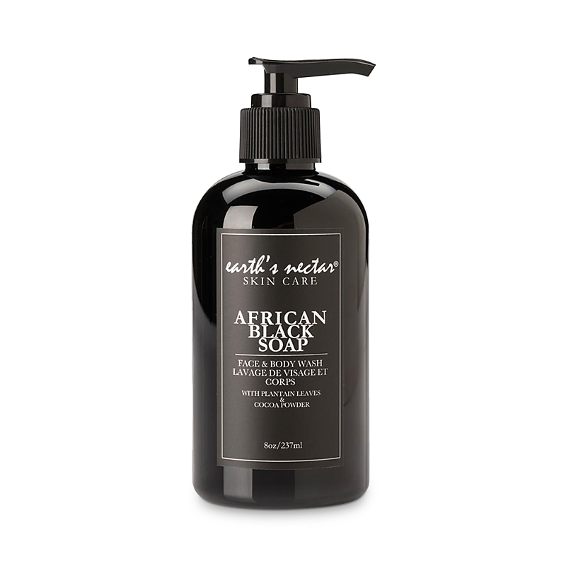 Shop Earth's Nectar African Black Soap, 8 Oz.