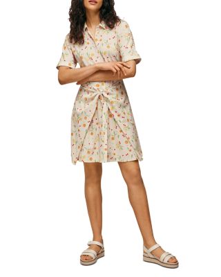 Dolly Fruit Print Tie Front Dress