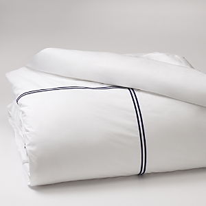 Hudson Park Collection Hudson Park Italian Percale Twin Duvet Cover - 100% Exclusive In Marine Navy
