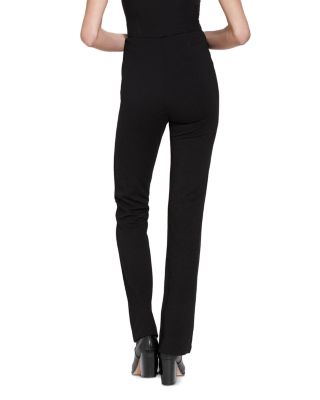 Elysse Wide-Leg Ponte Pants