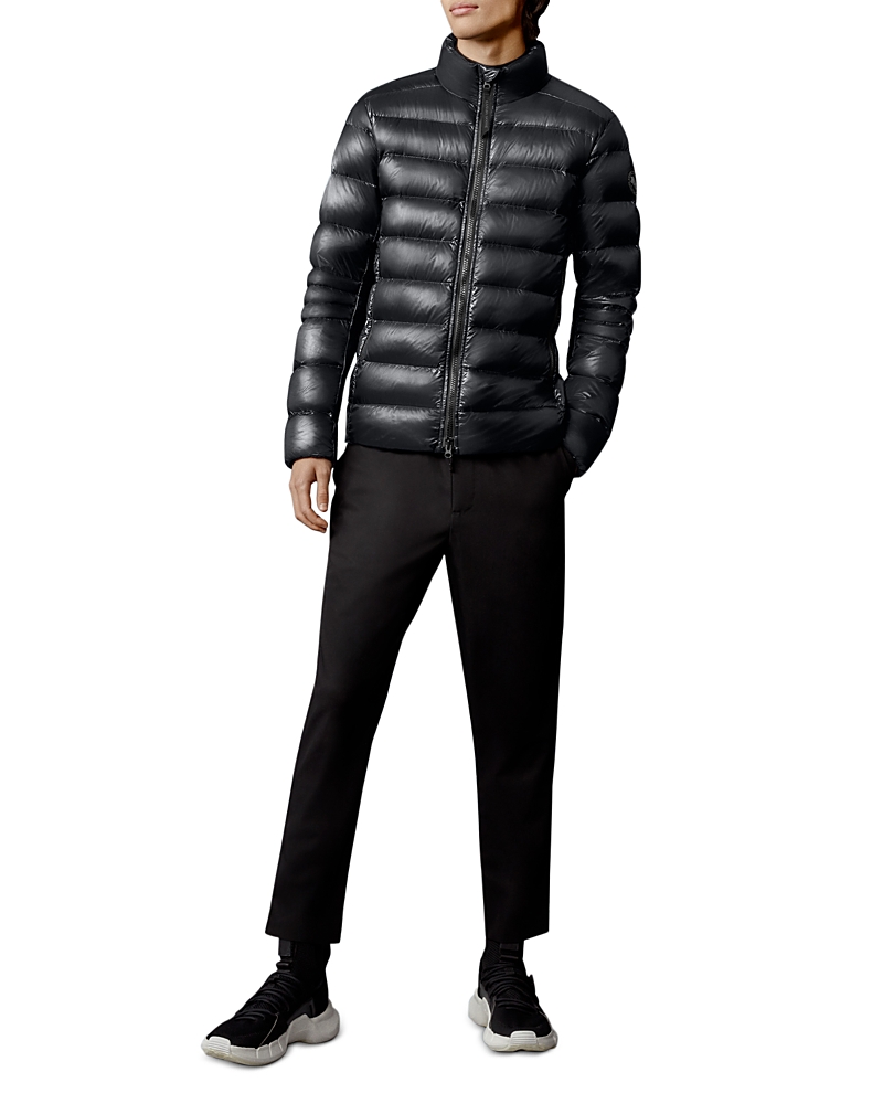 Canada Goose Padded And Quilted Nylon Jacket In Black