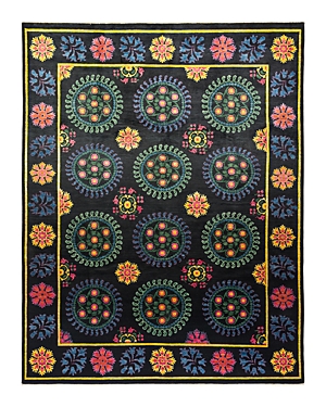 Bloomingdale's Suzani M1695 Area Rug, 9' X 11'5 In Black