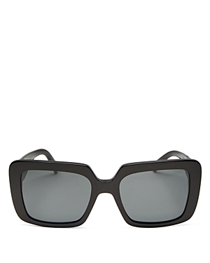 Versace Women's Square Sunglasses, 54mm In Black/gray