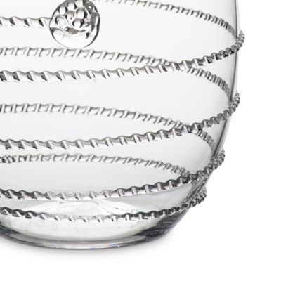 Amalia Balloon Stemless White Wine Glass