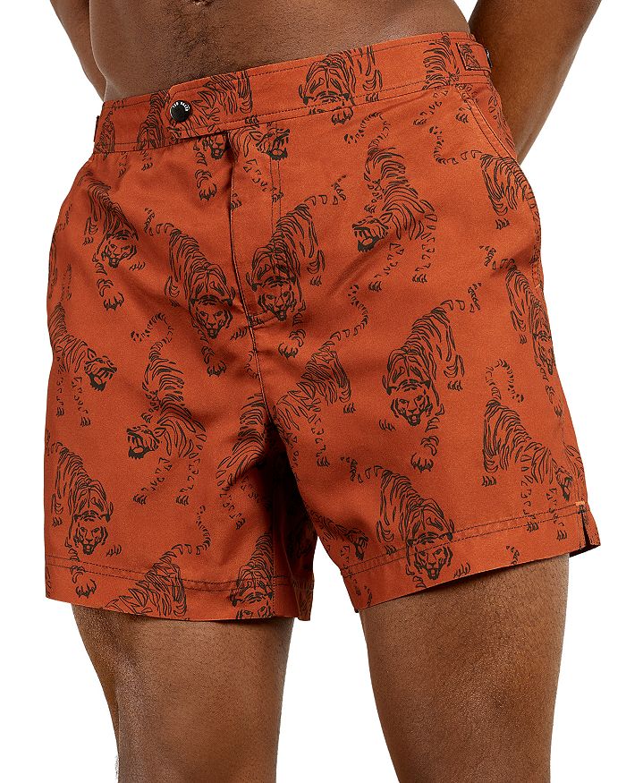 Ted Baker Tiger Print Swim Trunks Bloomingdale's