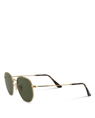  Icons Polarized Hexagonal Sunglasses, 51mm