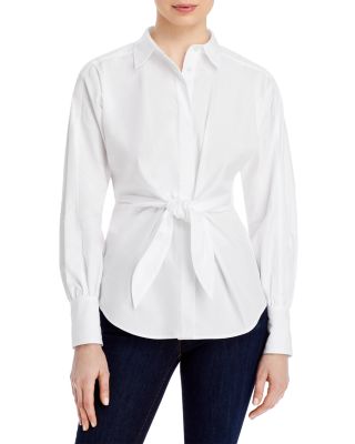 Ralph Lauren Tie Front Shirt | Bloomingdale's