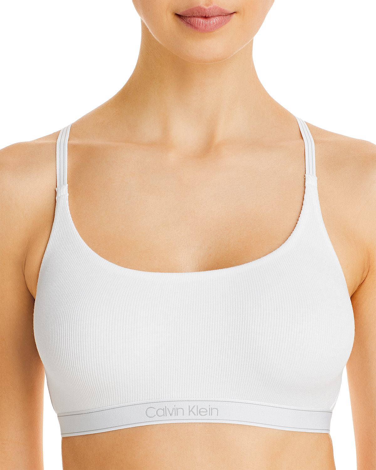 Photo 1 of [Size S] Pure Ribbed Unlined Bralette
