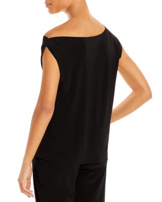 Drop Shoulder Asymmetric Top