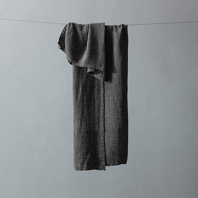 Society Limonta Lipe Hand Towel In Antracite