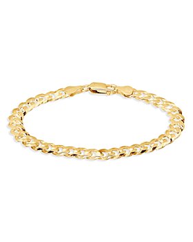AQUA - Cuban Curb Link Bracelet in 18K Gold Plated Sterling Silver - 100% Exclusive