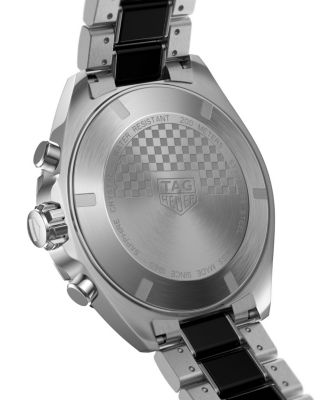 Formula 1 Quartz Men's Gray Steel & Black Ceramic Chronograph, 43mm