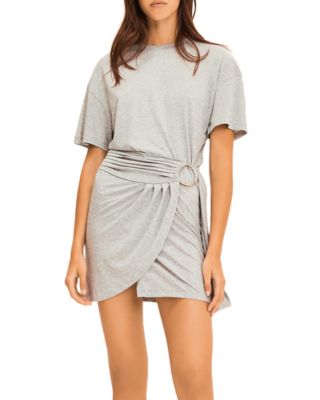 forever 21 denim mini dress Zip-Up Denim Tube Mini Dress