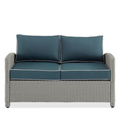 Sparrow & Wren Walton Outdoor Wicker Loveseat