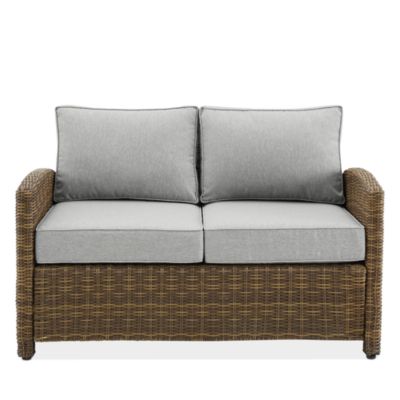 Sparrow & Wren Walton Outdoor Wicker Loveseat