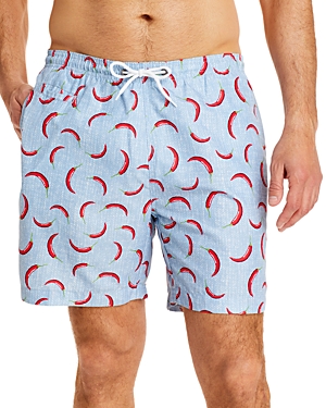 Trunks Surf & Swim Co. Sano Pepper Print Swim Shorts