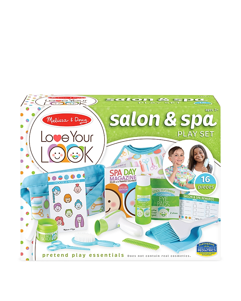 Melissa & Doug Salon & Spa Play Set - Ages 3+