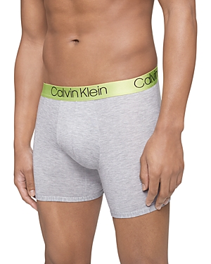 Calvin Klein Ultrasoft Stretch Modal Boxer Briefs In Gray
