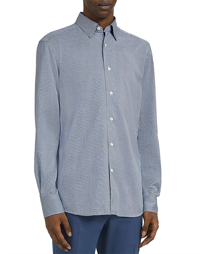 Zegna Premium Cotton Shirt | Bloomingdale's