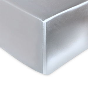 Gingerlily Silk Fitted Sheet, California King In Gray