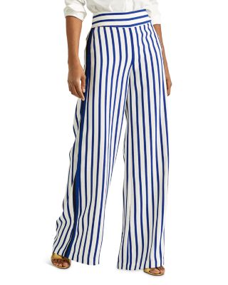 ralph lauren striped trousers