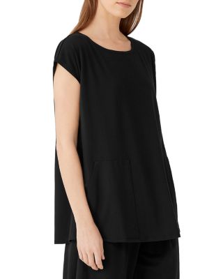 Eileen Fisher - Jewel Neck Tunic