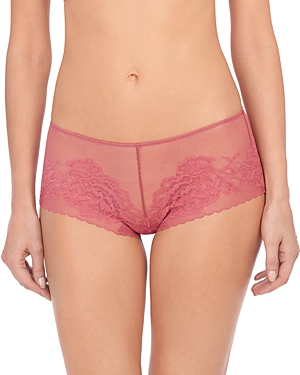 Natori Flora Girl Briefs In Mauvewood