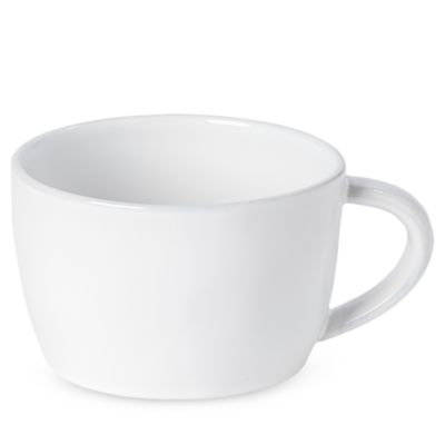 Livia White Mug, 12 oz.