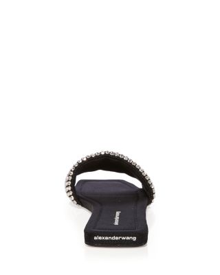 Alexander Wang Women's Anya Embellished Slip On Leather