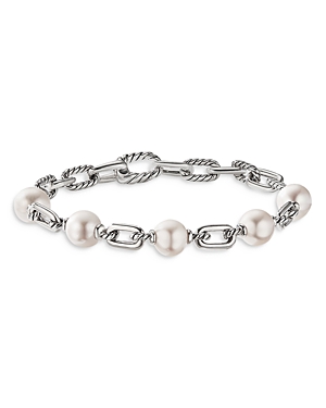 Photos - Bracelet David Yurman Sterling Silver Dy Madison Cultured Freshwater Pearl Chain Br 