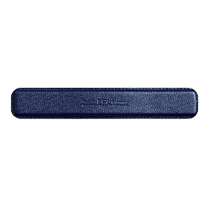 Fpm Milano Bank Leather Handle In Navy Blue
