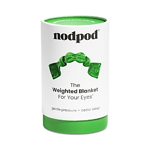 Nodpod Weighted Sleep Mask In Palm Leaf Green