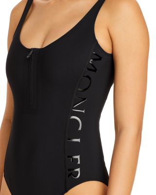 ワンピース水着 MONCLER ONE PIECE SWIMSUIT WITH LOGO (8N00005 89A0Y519) Moncler Side Logo Print One Piece Swimsuit | Bloomingdale's