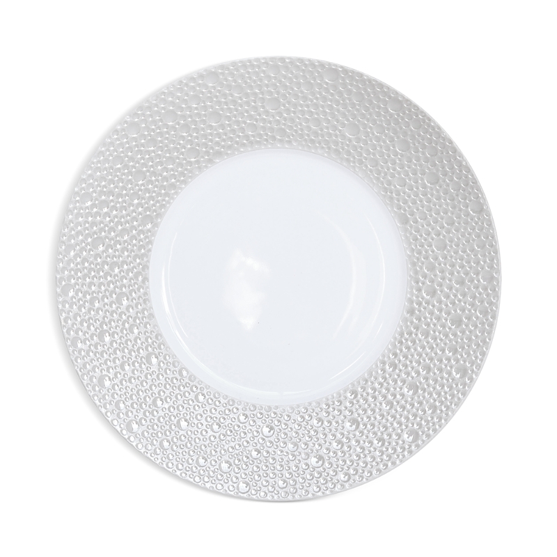 Bernardaud Ecume Perle Bread & Butter Plate, 6.3" In Pearl