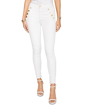 Ramy Brook Helena High-rise Skinny Jean In White