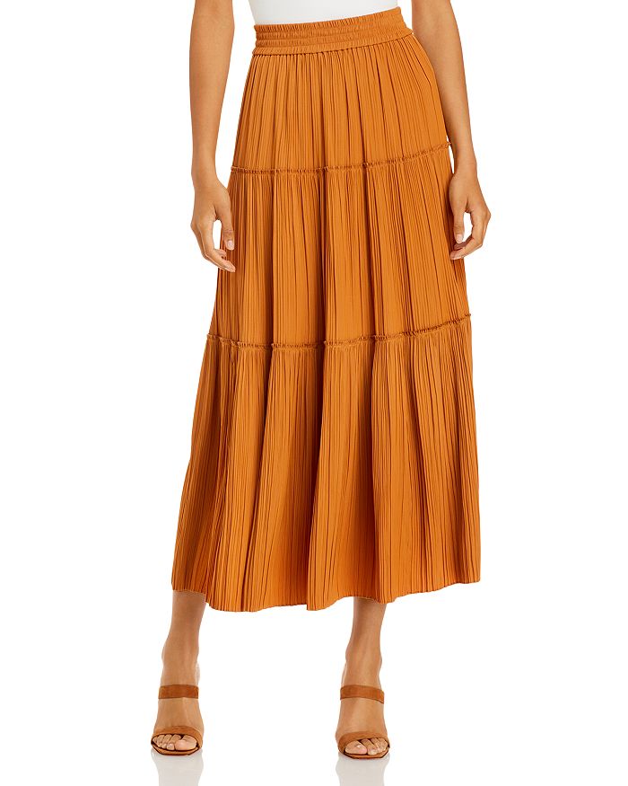 A.L.C. Thea Pleated Midi Skirt | Bloomingdale's