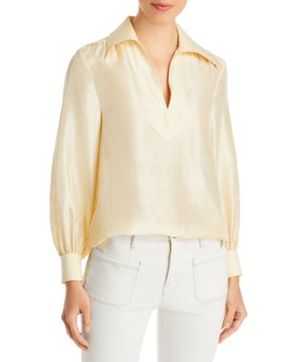 tory burch silk tunic