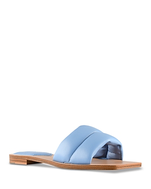 Marc Fisher Ltd Women's Ralla Slide Sandals In Blue Multi