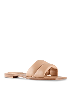 Marc Fisher Ltd Women's Ralla Slide Sandals In Medium Natural