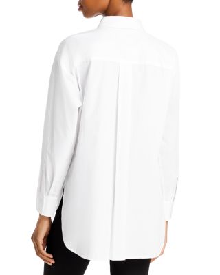 KARL LAGERFELD PARIS Cotton Patch Shirt | Bloomingdale's