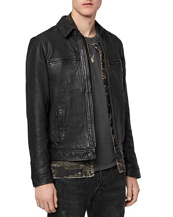 ALLSAINTS Lark Leather Jacket | Bloomingdale's
