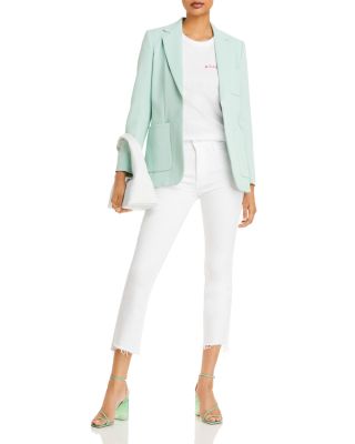 The Insider High Rise Crop Step Fray Bootcut Jeans