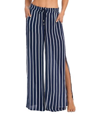 La Blanca - Capri Wide Leg Pants Swim Cover-Up