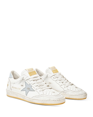 Golden Goose Deluxe Brand Women's Ball Star Low Top Sneakers In White/silver