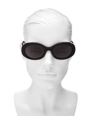 Triomphe Oval Sunglasses, 52mm