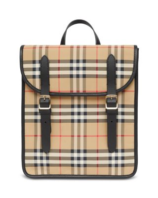 Burberry Girls' Valeria Vintage Check Backpack Bloomingdale's