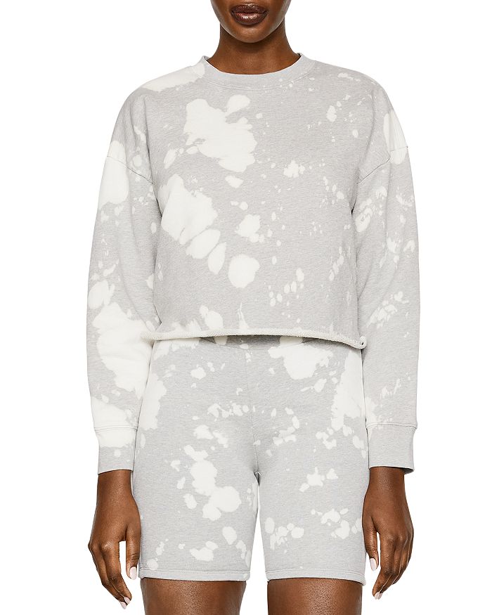 Bleach shop splatter sweatshirt